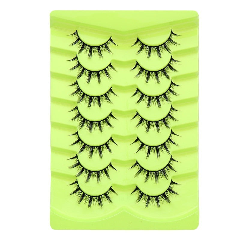 Double Pairs Of Eyelashes Whole Piece False Lashes