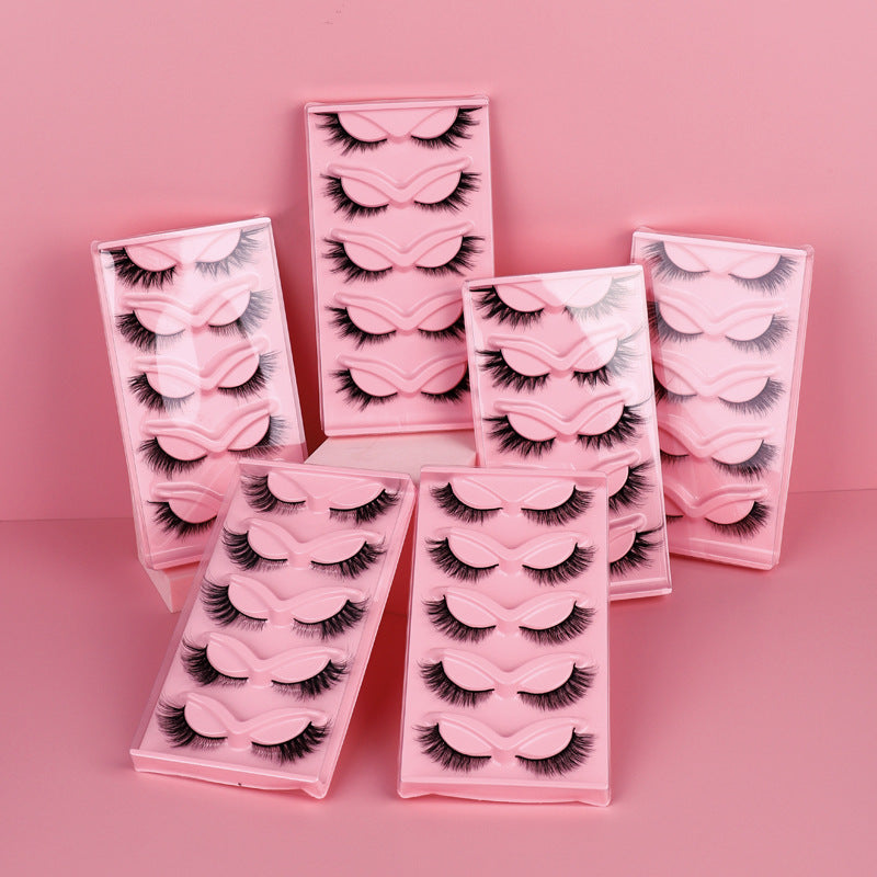 Flying Eyelashes Pairs Thick Exaggerated Curling One False Lashes