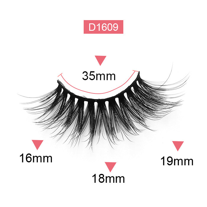 Coffret de faux cils épais, doux et bouclés