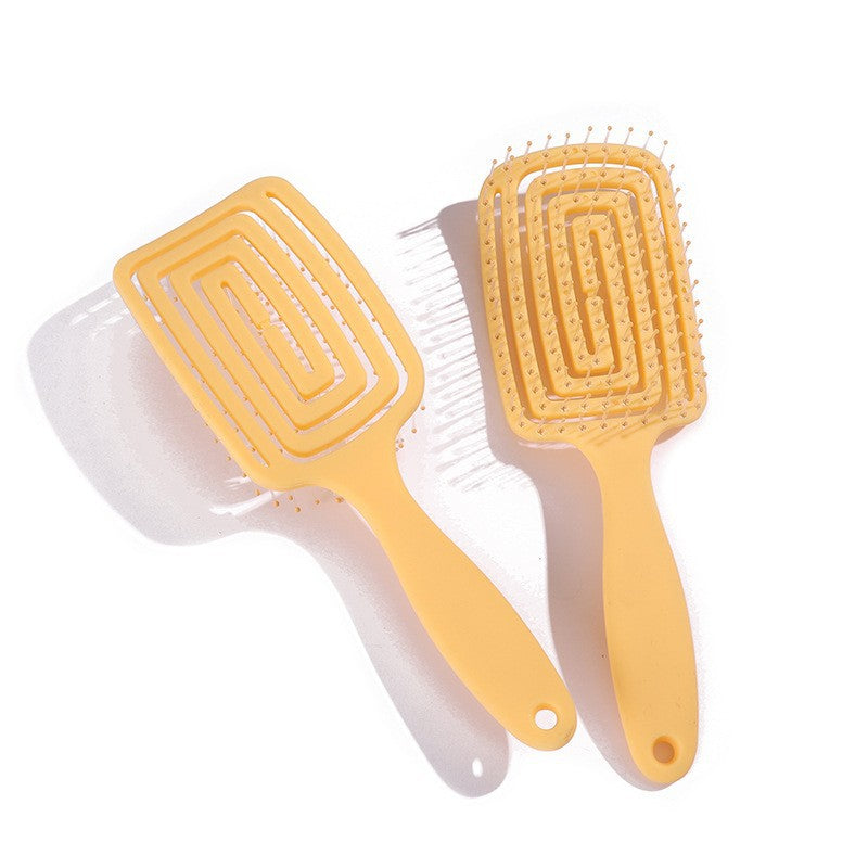 Macaron Color Series Temperament Long Styling Hair Brushes & Combs