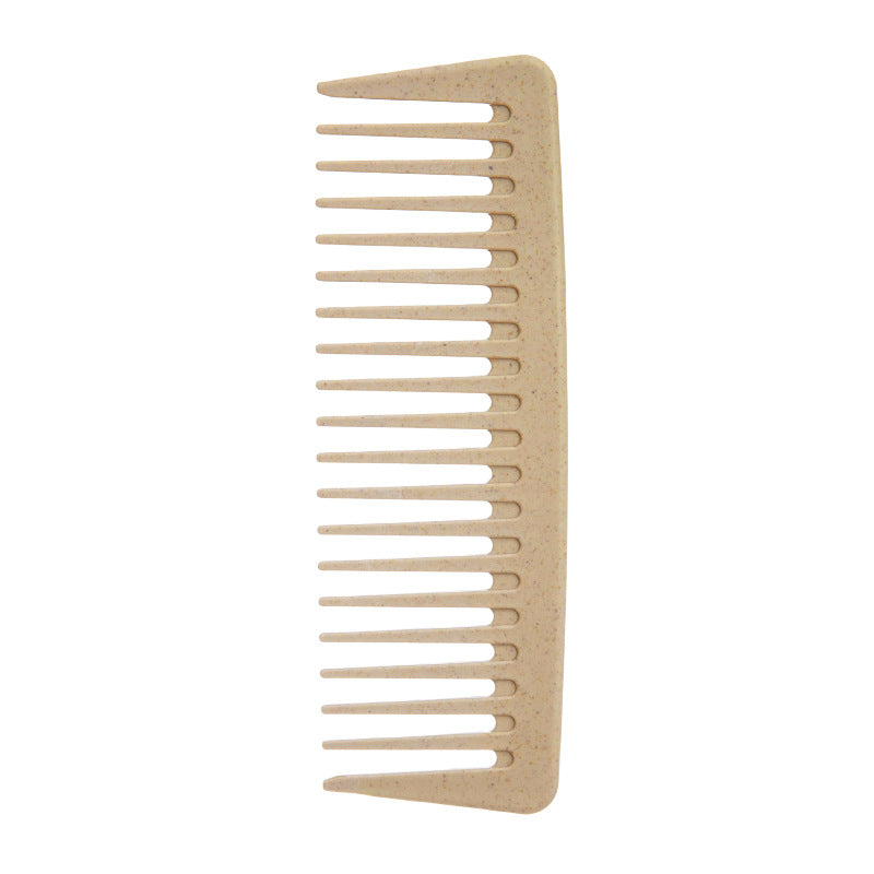 Brosses et peignes à cheveux épais et pratiques en paille de blé pour hommes