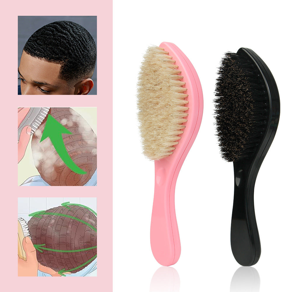 Brosses et peignes pour cheveux africains pour hommes avec huile pour poils de salon