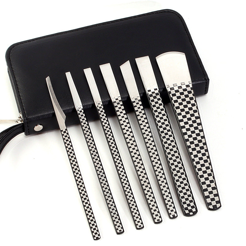 Knife Suit Exfoliating Skin Calluses Repairing Nail Tool Set