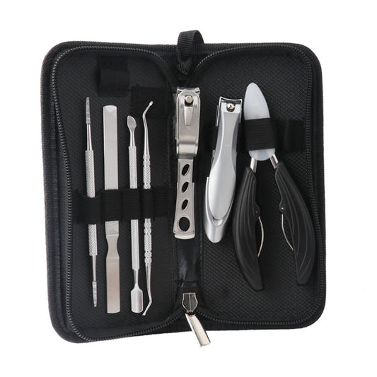 Nose Plier Suit Dead Skin Clipper Groove Scissors Nail Tool Set