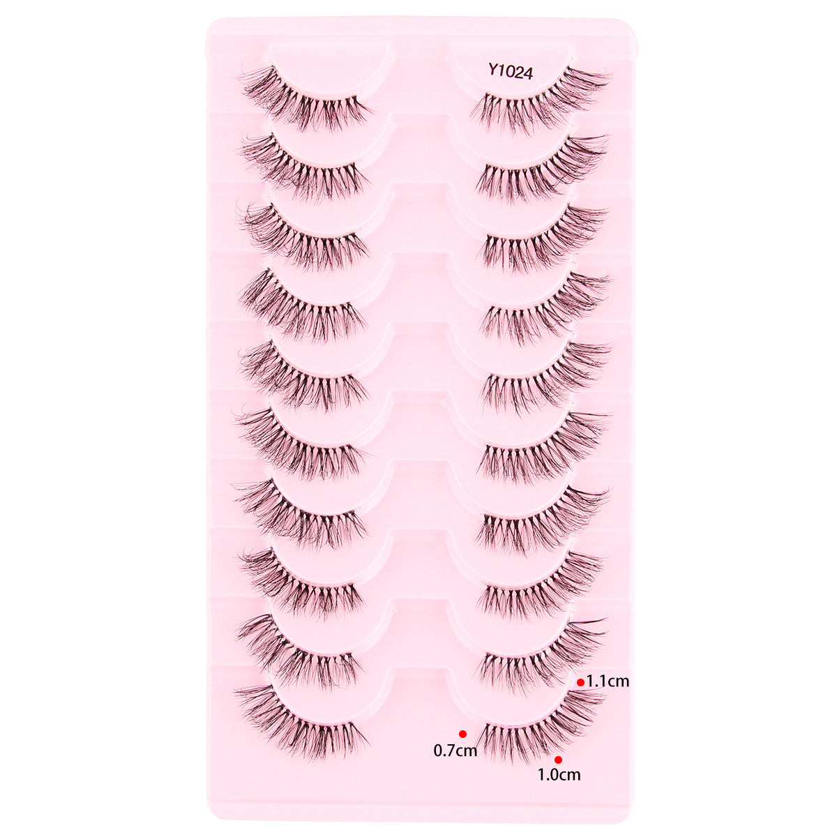 Women's Eyelashes Sheer Root Pairs Team Anchor False Lashes