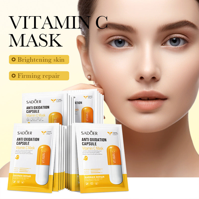 Trendy English Vitamin Mask Hydrating Moisturizing Face Care