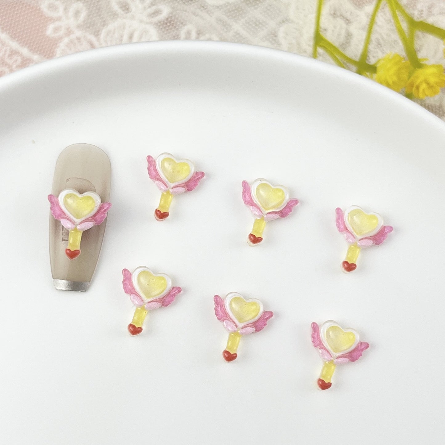 Baguette magique décorative lumineuse Sailor Moon Nail Care Nail Art