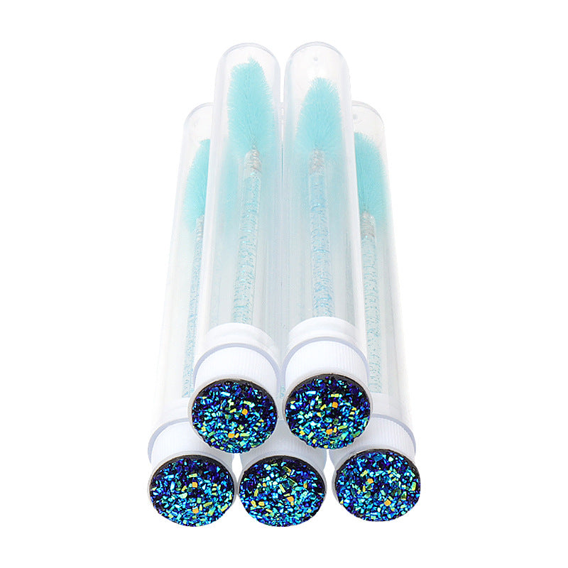 With Diamond Mascara Brush Disposable Crystal Makeup Brushes Accessories