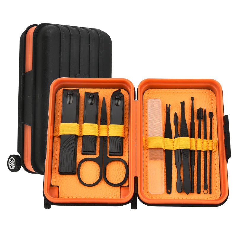 Boîte de voyage Pièces Coupe-ongles Ensemble d'outils pour grands ongles