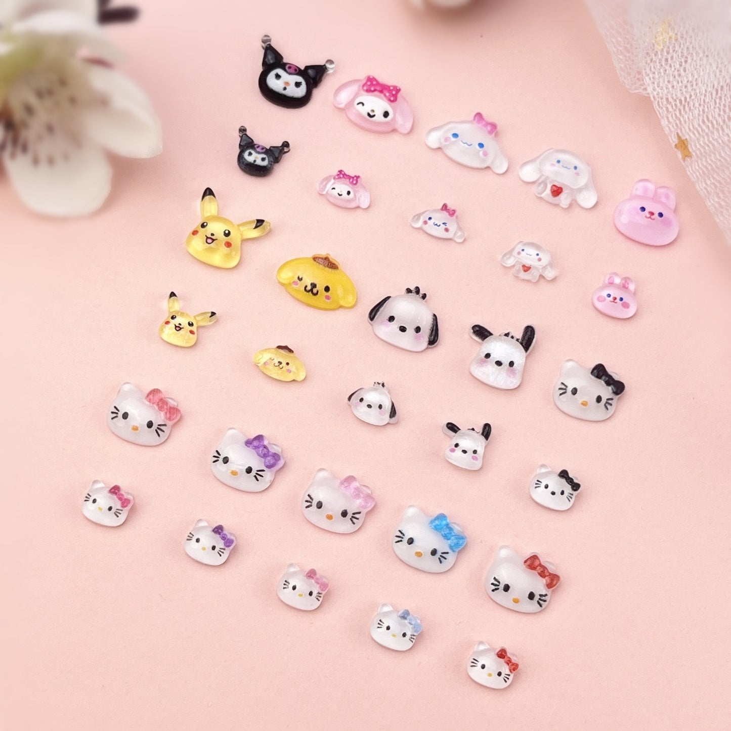 Small Size Cartoon Ornament Mini Cute Nail Care Nail Art