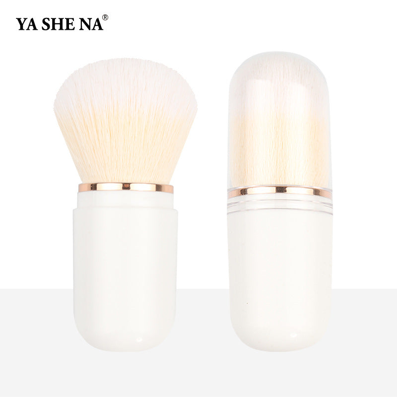 Yasna Retractable Cosmetic Brush Portable Capsule Makeup Brushes Accessories