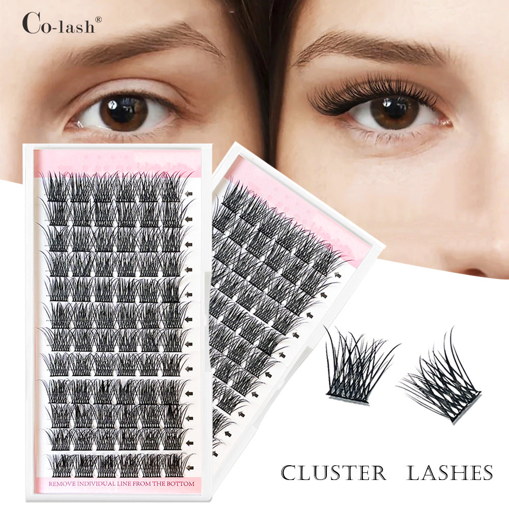 Unique Fashion Thick Eyelashes Segmented Simulation False Lashes