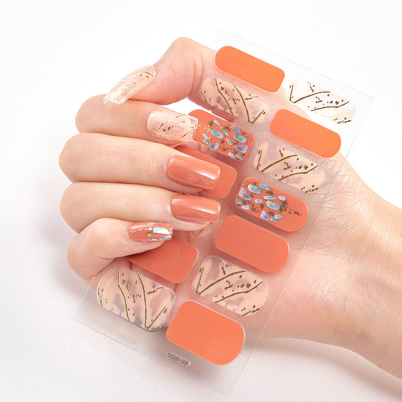 Source Technology Laser Gilding Full Priority Nail Stickers