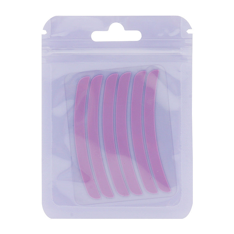 Bande de protection en silicone pour cils permanents, faux cils auxiliaires