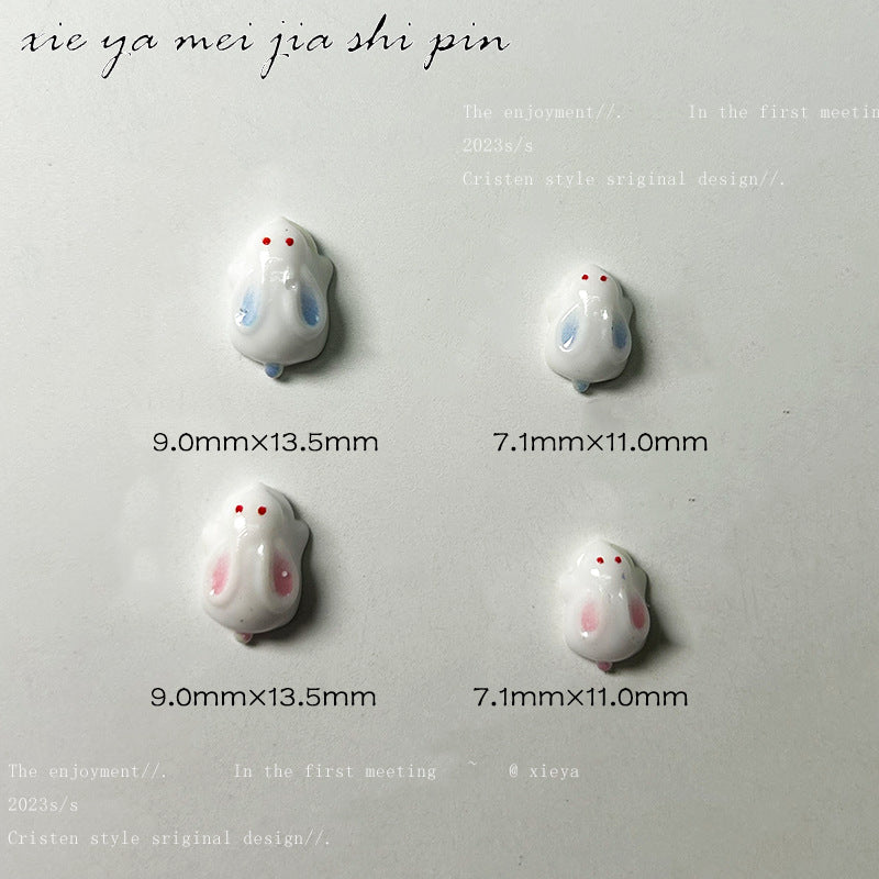 Ornement Lumineux En Résine Tridimensionnelle Accessoires De Manucure Soins Des Ongles Nail Art