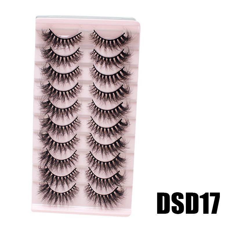 Explosion Style For Suit Thick Natural False Lashes