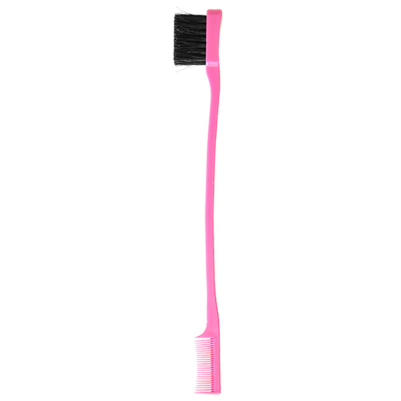 Brosse à double tête multifonctionnelle pour brosse à dents, accessoire de maquillage pour sourcils