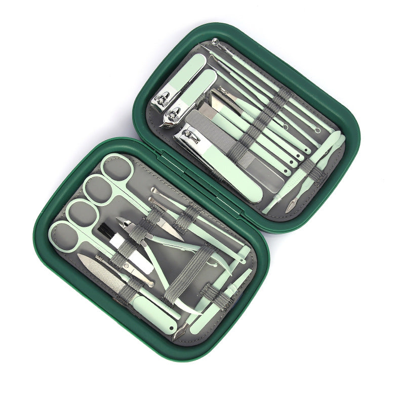 Kit d'entretien des ongles, coupe-ongles, ciseaux, ensemble d'outils portables pour les ongles