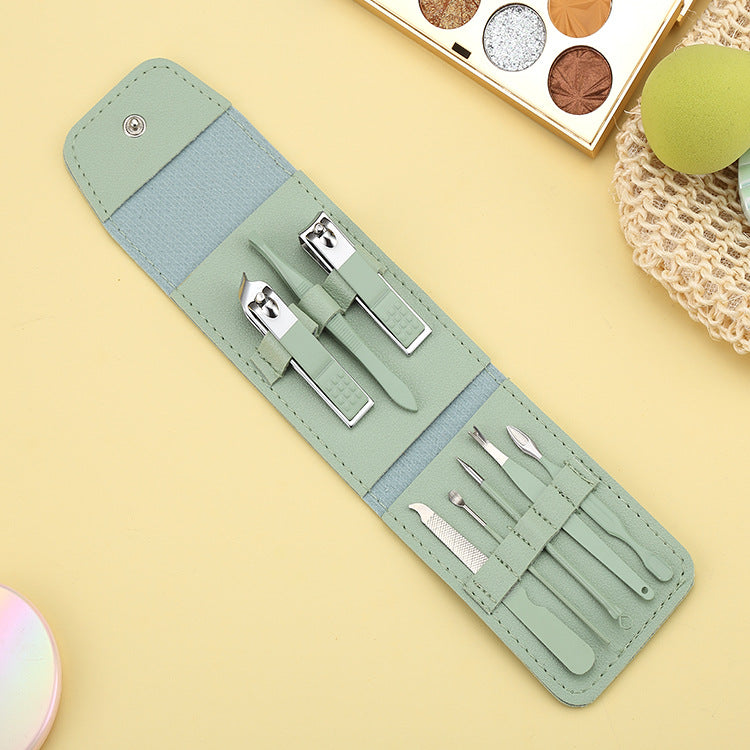 Ensemble d'outils pour les ongles imprimables avec ciseaux et coupe-ongles pliables