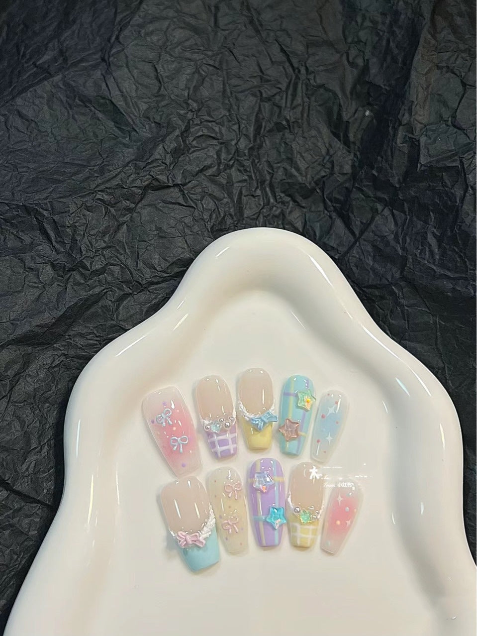 Early Summer Macaron Convenience Store Cute Nail Stickers