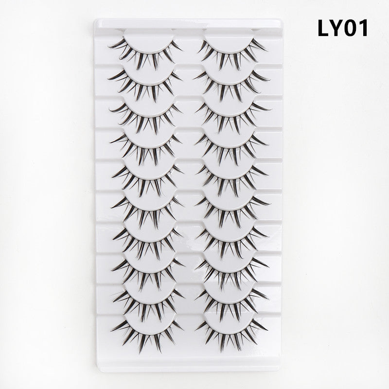 Sharpened Eyelashes Natural Fairy Comic Nude Eyelash Barbie False Lashes