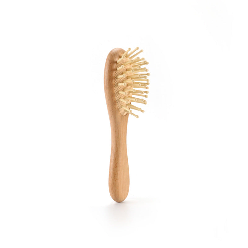 Brosse en laine Airbag Shampooing portable Brosses et peignes à cheveux doux