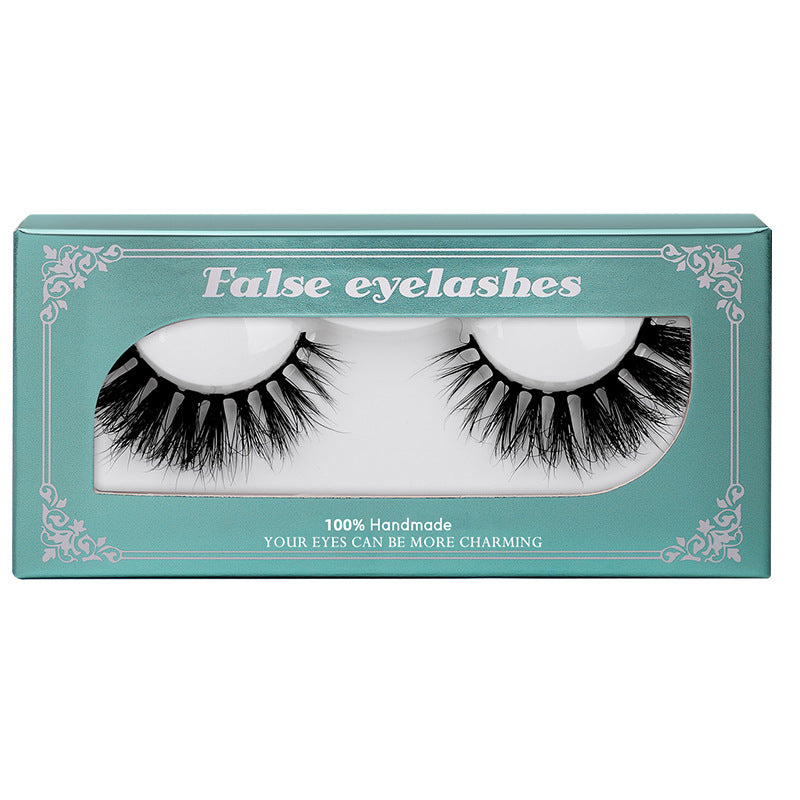 Package Mink Eyelashes Natural Long Thick False Lashes