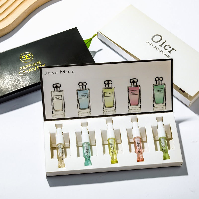 Pack de test de parfums Q Version pour femmes Parfums pour femmes durables et frais pour salon