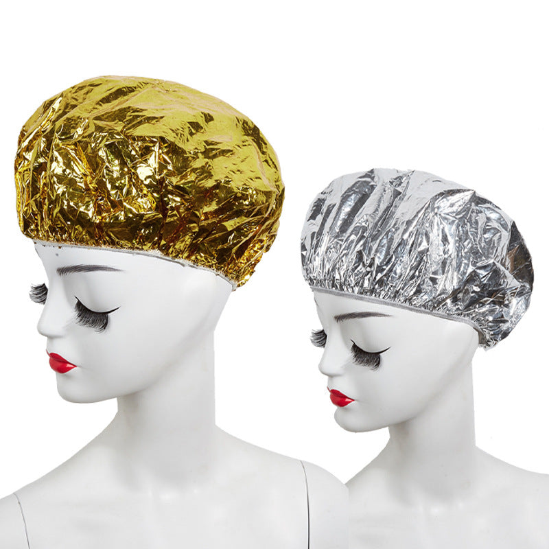 Aluminum Foil Constant Temperature Tinfoil Hat For Salon Treatment Makeup Accessories