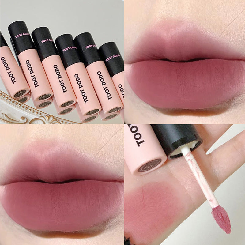 White No Stain On Cup Matte Lip Glosses