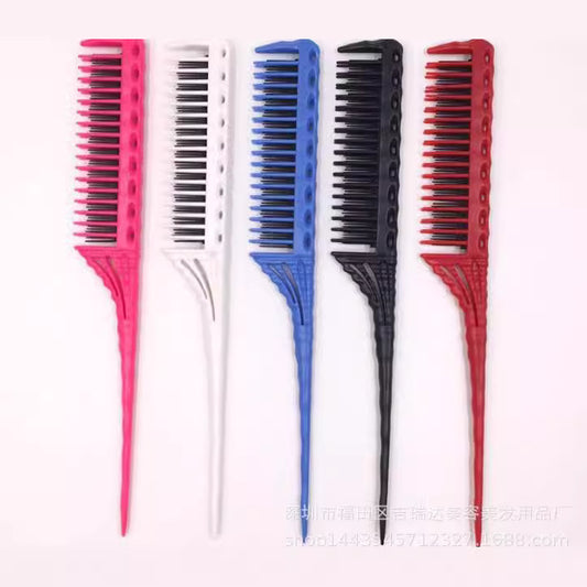 Réglage de la couche interne de la séparation des dents denses Choisissez des brosses et peignes à cheveux à trois rangées