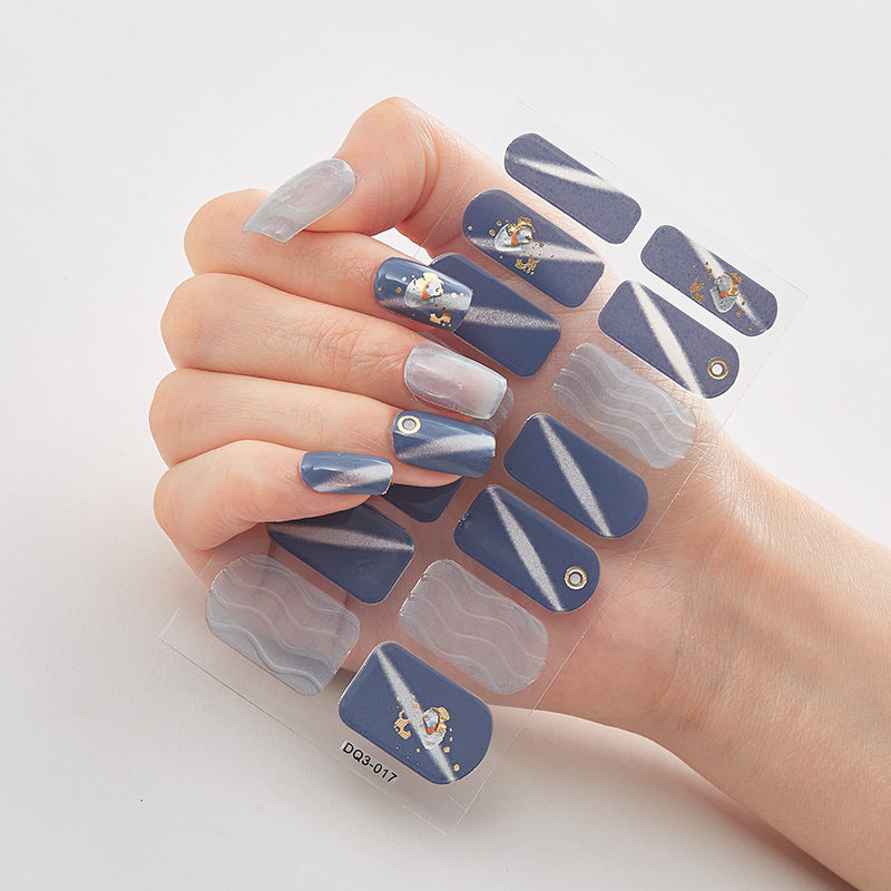 Source Technology Laser Gilding Full Priority Nail Stickers