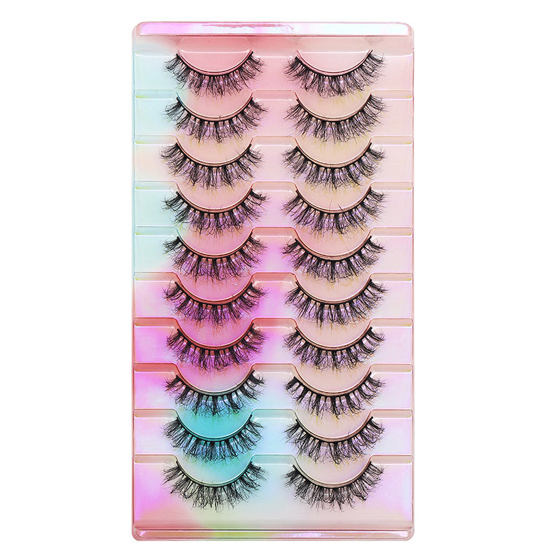 Eyelashes Stable Fried Eyelash Curling Pairs False Lashes