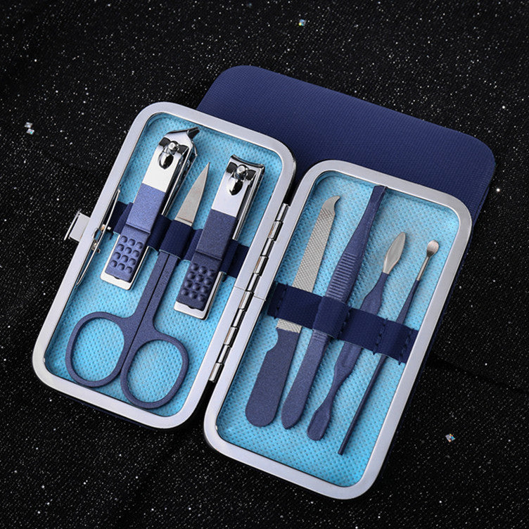 German Stainless Steel Manicure Pedicure Scissors Nail Tool Set