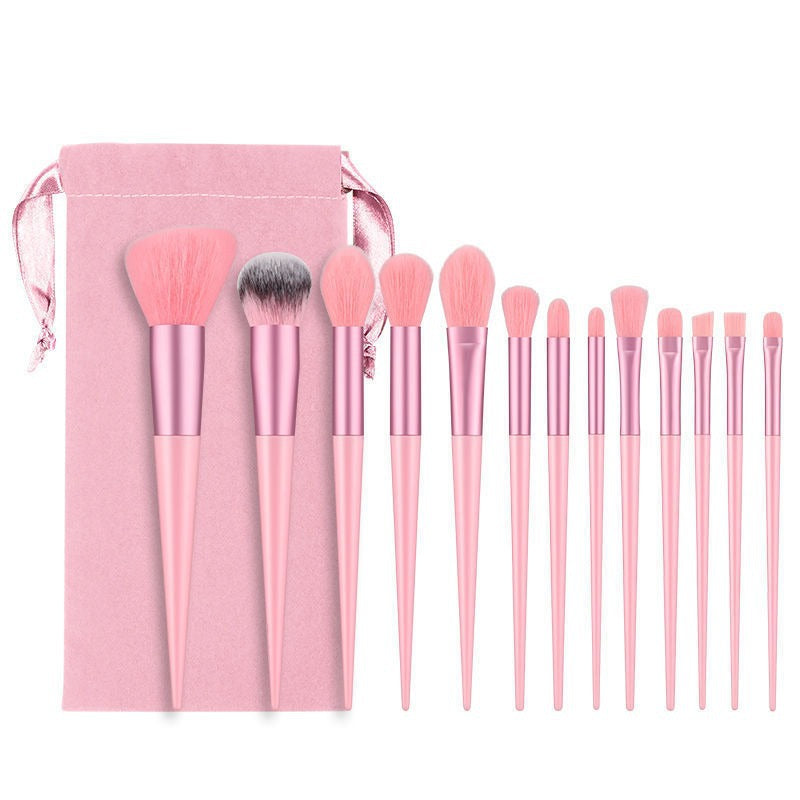 Pinceau portable pour poudre, blush, maquillage, accessoires