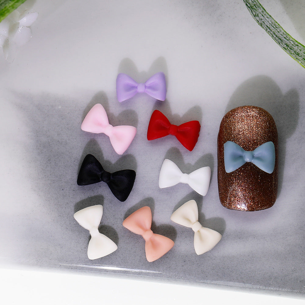 Aurora Bow Jewelry Iridescent Transparent Three-dimensional Nail Care Nail Art