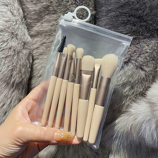 Portable Short Super Soft Travel Pack Makeup Brushes Accessories