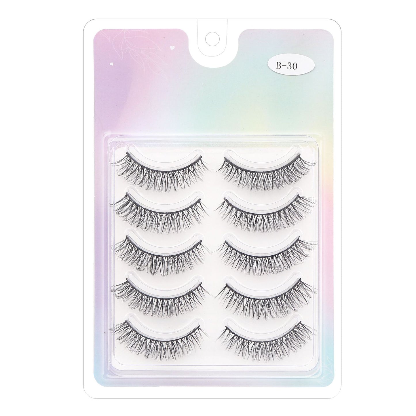 Pairs Of Chemical Fiber Devil Eyelashes False Lashes