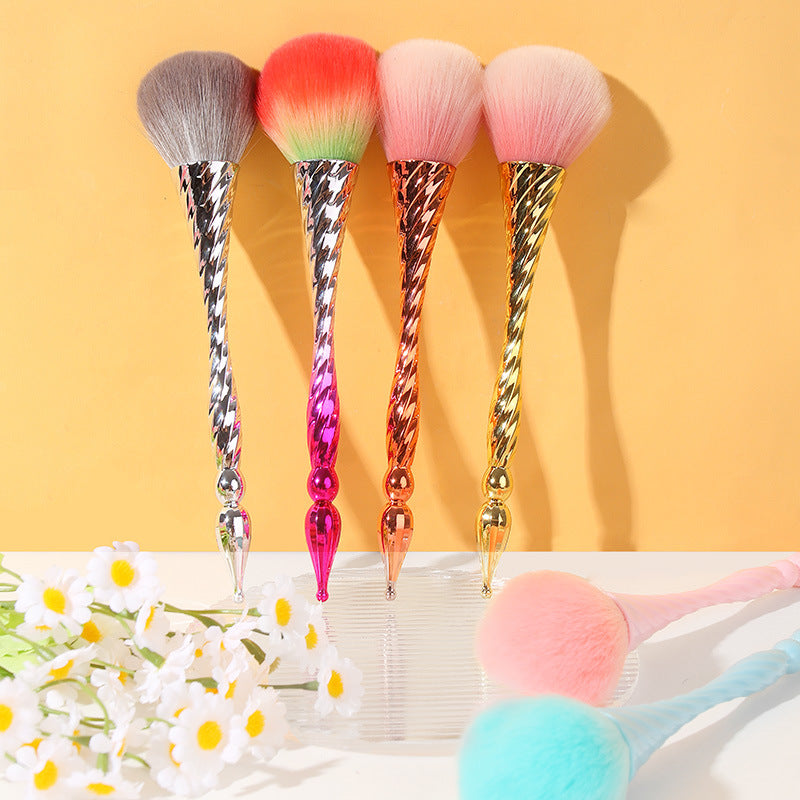 Brush Electroplating Large Size Loose Powder Makeup Brushes Accessories