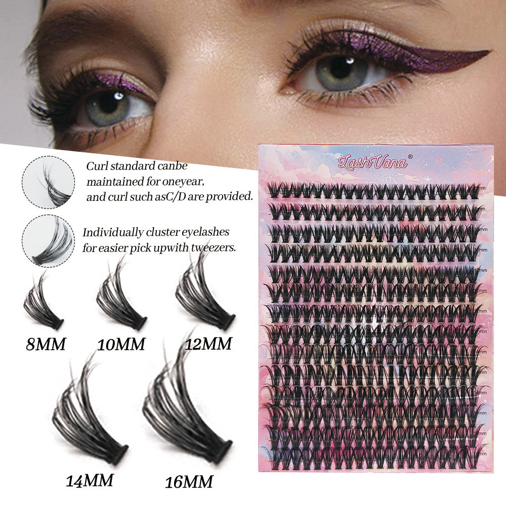 Graceful Eyelash Extension Suit Cluster Segment False Lashes