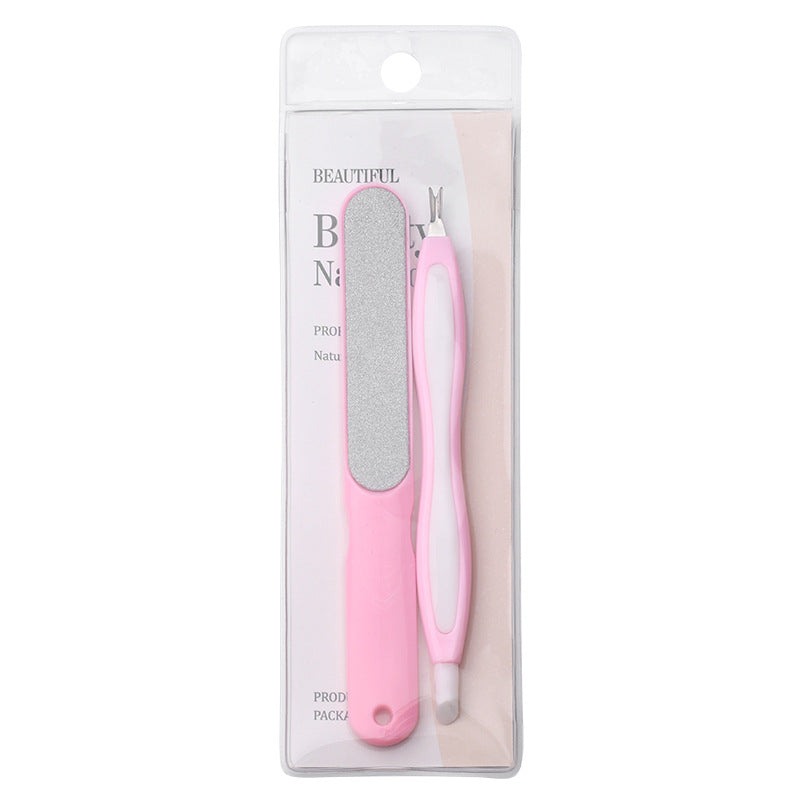 Polishing File Removing Barbed Nipper For Makeup Accessories