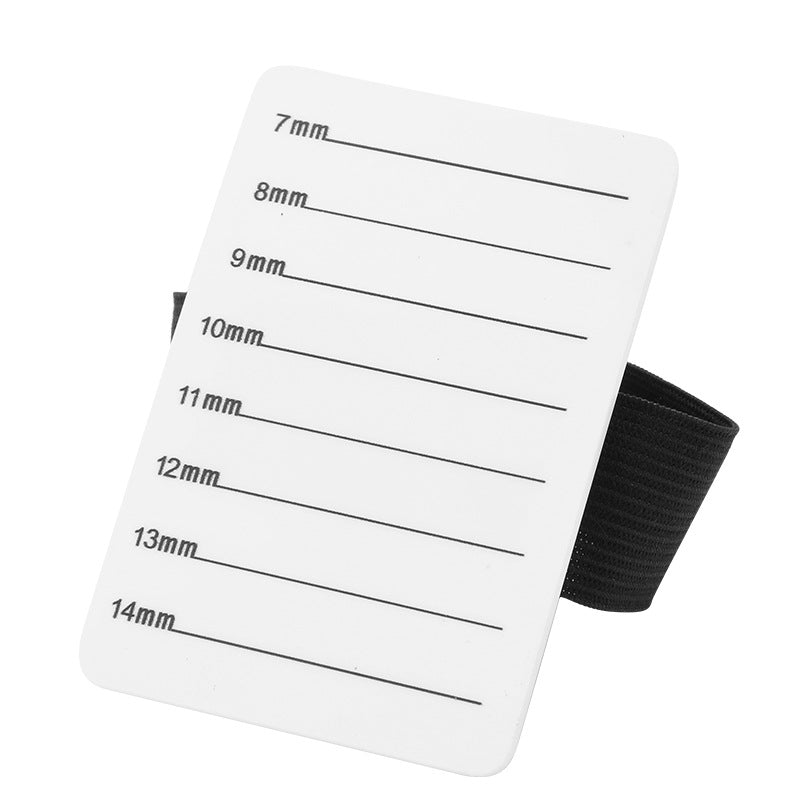 Grafting Eyelash Scale Plate White Acrylic Big False Lashes