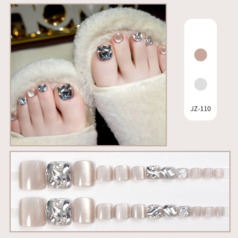 Portez un patch pour les pieds Beauty Piece amovible Nail Art