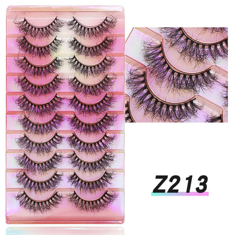 Eyelashes Stable Fried Eyelash Curling Pairs False Lashes