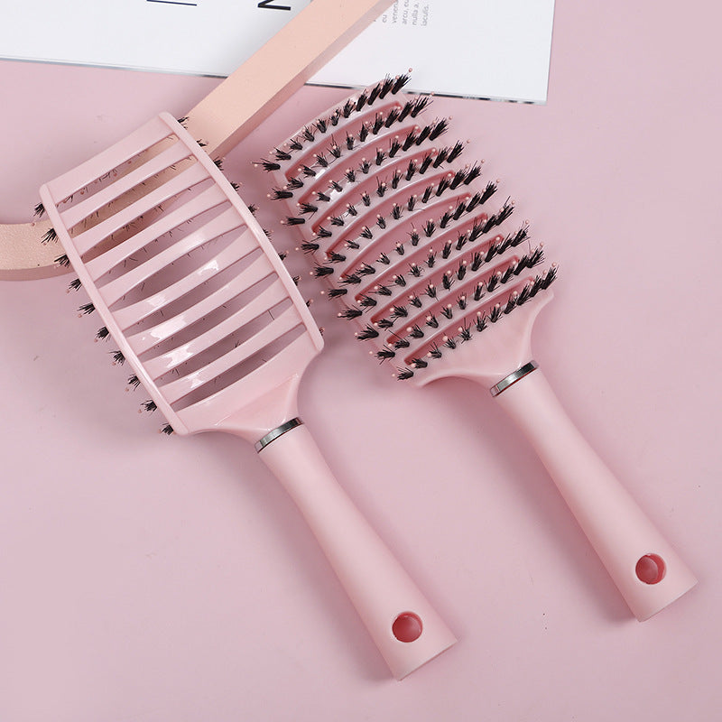 Women's Hairdressing Fluffy Curly Styling Mane Arc Hair Brushes & Combs