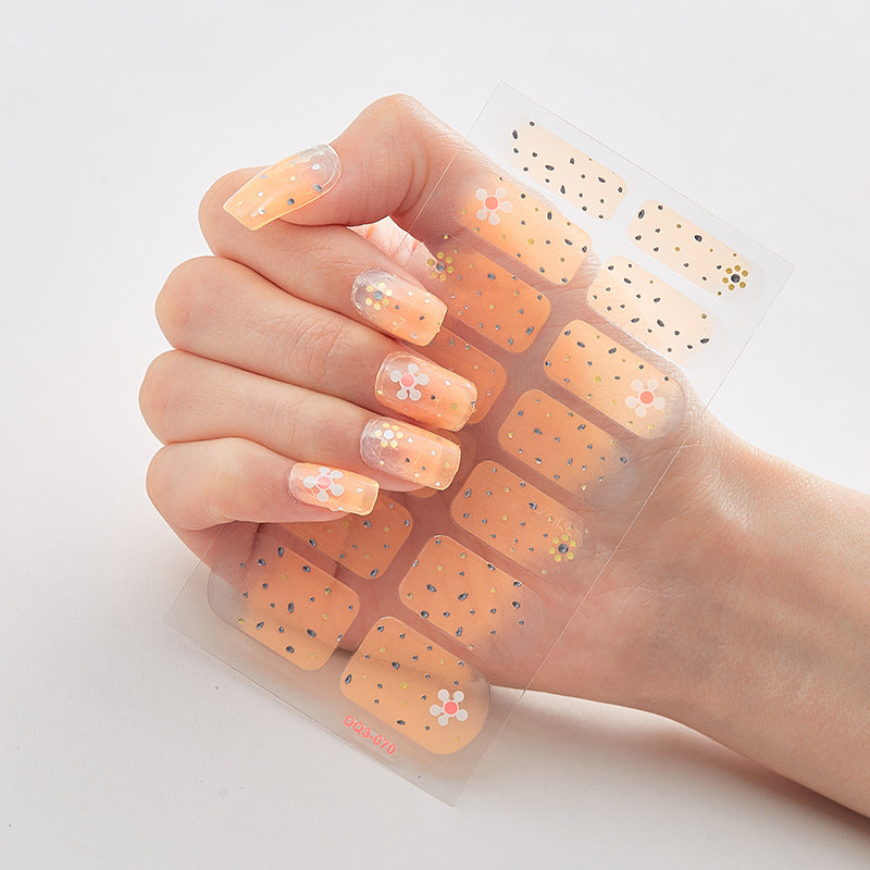 Source Technology Laser Gilding Full Priority Nail Stickers