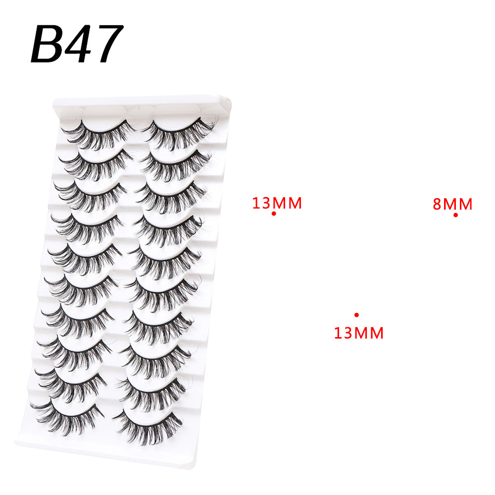 Of Little Devil Eyelashes Natural Hard False Lashes