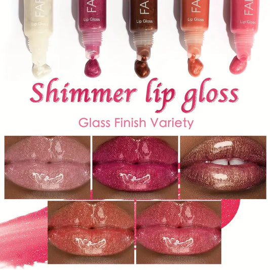 Mirror Liquid Paint Gloss Pearlescent Thin Lip Glosses