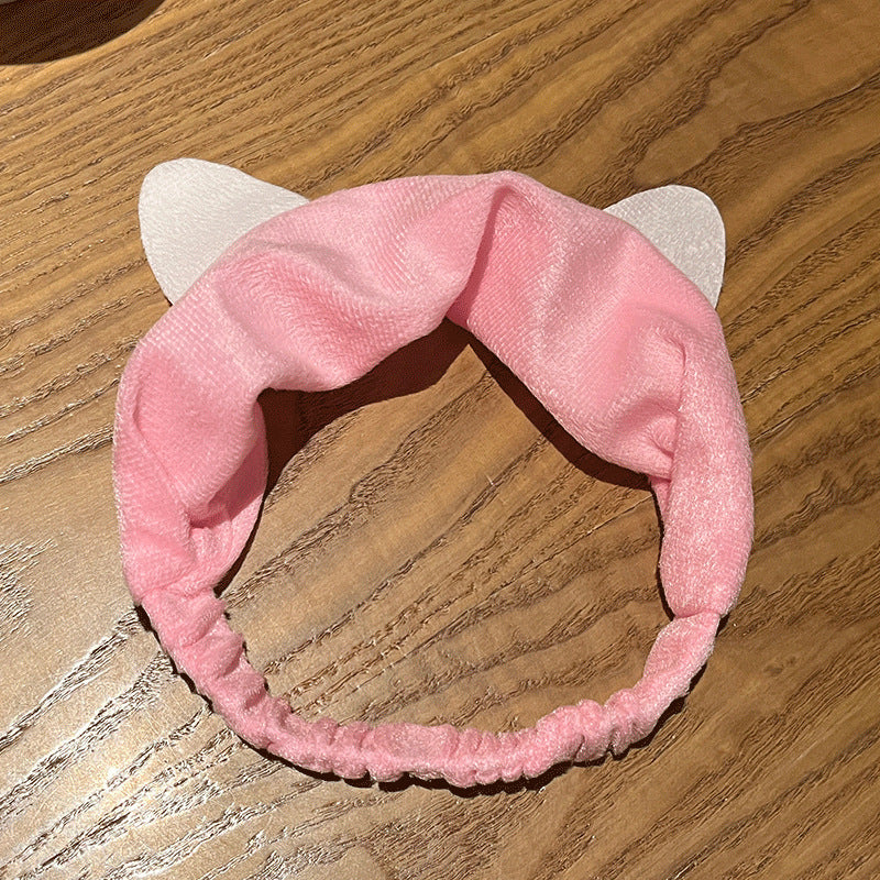 Band Cat Ears Wash Yoga Running Elastic Makeup Accessories