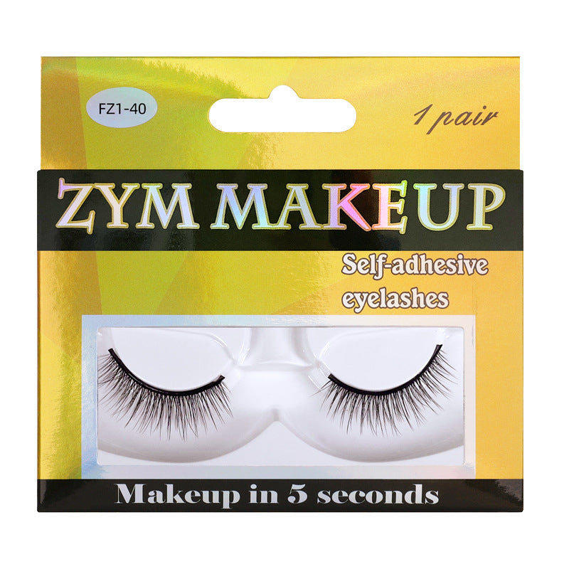 Self-adhesive Eyelashes Multiple Options Novice Adhesive False Lashes